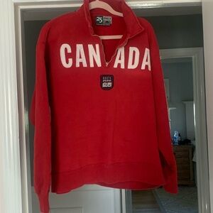 Roots zip vintage sweatshirt